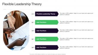 Flexible Leadership Theory In Powerpoint And Google Slides Cpb