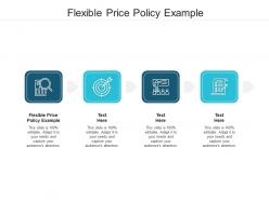 Flexible price policy example ppt powerpoint presentation pictures microsoft cpb
