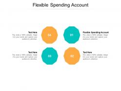 Flexible spending account ppt powerpoint presentation summary pictures cpb