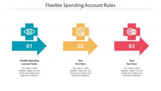 Flexible spending account rules ppt powerpoint presentation styles background designs cpb