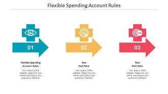 Flexible spending account rules ppt powerpoint presentation styles background designs cpb