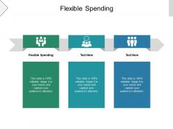 Flexible spending ppt powerpoint presentation professional background designs cpb