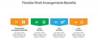 Flexible work arrangements benefits ppt powerpoint presentation inspiration templates cpb