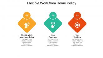 Flexible work from home policy ppt powerpoint presentation gallery slide cpb