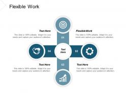 Flexible work ppt powerpoint presentation gallery shapes cpb