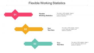 Flexible Working Statistics Ppt Powerpoint Presentation Summary Influencers Cpb