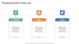 Flexitarian Diet Food List In Powerpoint And Google Slides Cpb