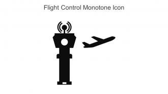 Flight Control Monotone Icon In Powerpoint Pptx Png And Editable Eps Format