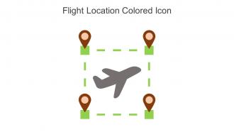 Flight Location Colored Icon In Powerpoint Pptx Png And Editable Eps Format
