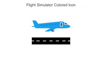 Flight Simulator Colored Icon In Powerpoint Pptx Png And Editable Eps Format