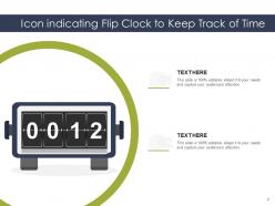 Flip Clock Information Furniture Countdown Indicating