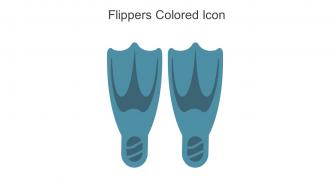 Flippers Colored Icon In Powerpoint Pptx Png And Editable Eps Format