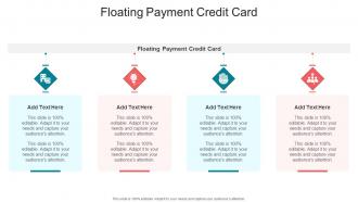 Floating Payment Credit Card In Powerpoint And Google Slides Cpb