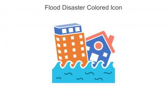 Flood Disaster Colored Icon In Powerpoint Pptx Png And Editable Eps Format