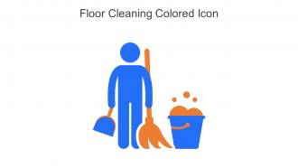 Floor Cleaning Colored Icon In Powerpoint Pptx Png And Editable Eps Format