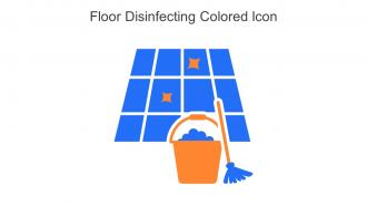 Floor Disinfecting Colored Icon In Powerpoint Pptx Png And Editable Eps Format