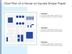 Floor Plan Architecture Residential Symbol Square Measurements