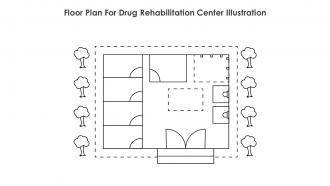 Floor Plan For Drug Rehabilitation Center Illustration