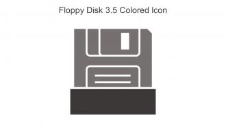 Floppy Disk 3 5 Colored Icon In Powerpoint Pptx Png And Editable Eps Format