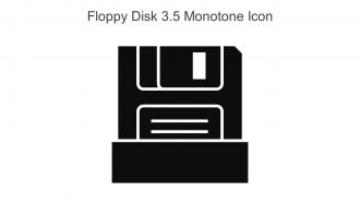 Floppy Disk 3 5 Monotone Icon In Powerpoint Pptx Png And Editable Eps Format
