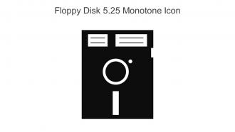 Floppy Disk 5 25 Monotone Icon In Powerpoint Pptx Png And Editable Eps Format