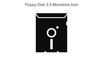 Floppy Disk 5 5 Monotone Icon In Powerpoint Pptx Png And Editable Eps Format