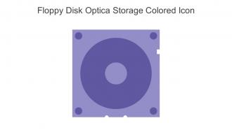 Floppy Disk Optica Storage Colored Icon In Powerpoint Pptx Png And Editable Eps Format
