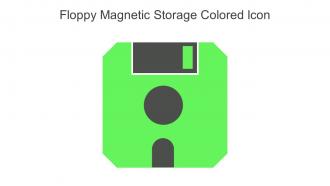 Floppy Magnetic Storage Colored Icon In Powerpoint Pptx Png And Editable Eps Format