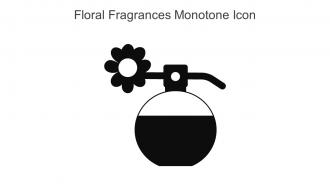 Floral Fragrances Monotone Icon In Powerpoint Pptx Png And Editable Eps Format