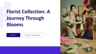 Florist Collection A Journey Through Blooms PPT Sample AT