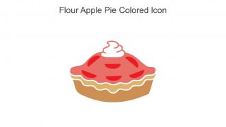 Flour Apple Pie Colored Icon In Powerpoint Pptx Png And Editable Eps Format