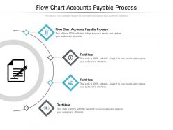 Flow chart accounts payable process ppt powerpoint presentation professional themes cpb