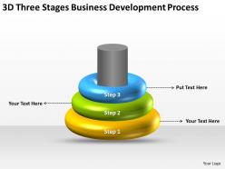 Flow chart business development process powerpoint templates ppt backgrounds for slides
