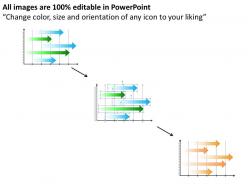 Flow chart business graph illustrating future plans powerpoint templates