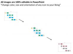 Flow chart for activity process expanses flat powerpoint design