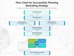 Flow Chart for Successfully Planning Marketing Strategy