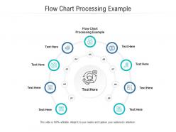 Flow chart processing example ppt powerpoint presentation cpb