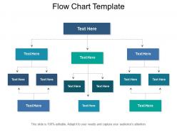 Flow chart template