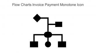 Flow Charts Invoice Payment Monotone Icon In Powerpoint Pptx Png And Editable Eps Format