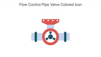 Flow Control Pipe Valve Colored Icon In Powerpoint Pptx Png And Editable Eps Format