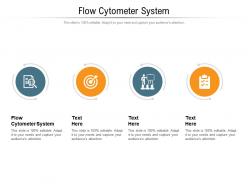 Flow cytometer system ppt powerpoint presentation file guide cpb