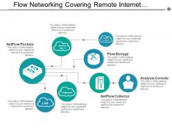 Flow networking covering remote internet net flow analysis