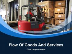 Flow Of Goods And Services Powerpoint Presentation Slides