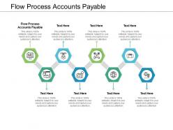 Flow process accounts payable ppt powerpoint presentation professional templates cpb