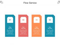 Flow service ppt powerpoint presentation file images cpb