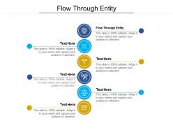 Flow through entity ppt powerpoint presentation ideas templates cpb