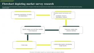 Flowchart Depicting Market Survey Research