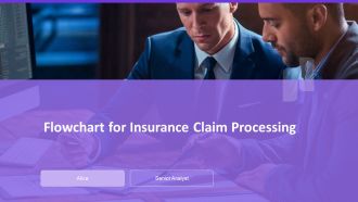 Flowchart For Insurance Claim Processing PPT PowerPoint AT