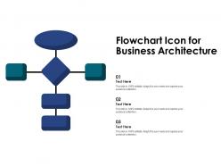Flowchart icon for business architecture