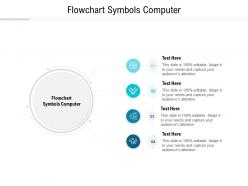 Flowchart symbols computer ppt powerpoint presentation gallery graphics design cpb
